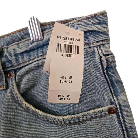 Abercrombie & Fitch NWT High Rise Front Slit Midi Skirt Size 33/16p - Picture 4 of 6